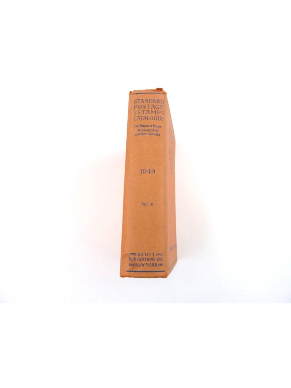 Scott's Standard Postage Stamp Catalogue 1949 Vol II Europe Africa Asia Colonies - Picture 2 of 9